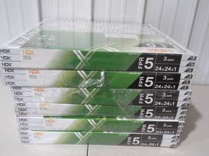 6 - 3 Packs of 24x24x1 Furnace Filters (total 18 Furnace Filters)