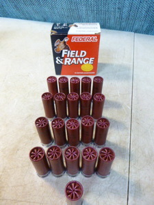 lot 34 image: Federal Field & Range 12 Gauge Shotgun Shells