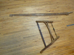lot 71 image: 2 Vintage Saws