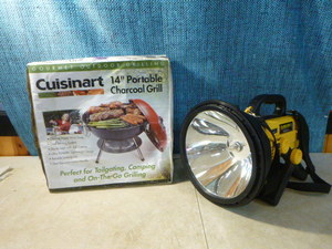 lot 115 image: Cuisinart 14 Portable Charcoal Grill