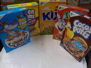 5 Boxes of Cereal- 1 each Golden Gr...