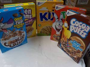 5 Boxes of Cereal- 1 each Golden Gr...