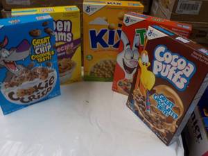 5 Boxes of Cereal- 1 each Golden Gr...