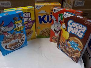 5 Boxes of Cereal- 1 each Golden Gr...
