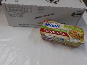 8 - 8 oz Minute Organic White and R...