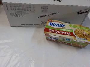 8 - 8 oz Minute Organic White and R...