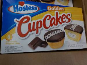 8 ct Box 8 each Hostess Golden Cupc...