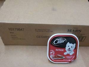 24 ct 3.5 oz Cesar Beef Recipe bes...