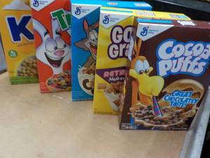 5 Boxes of Cereal- 1 each Golden Gr...