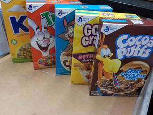 5 Boxes of Cereal- 1 each Golden Gr...