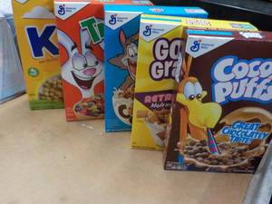 5 Boxes of Cereal- 1 each Golden Gr...