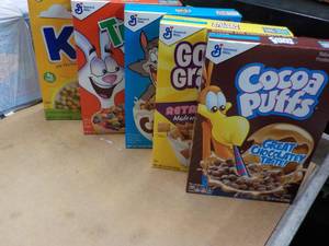 5 Boxes of Cereal- 1 each Golden Gr...