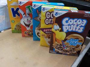 5 Boxes of Cereal- 1 each Golden Gr...