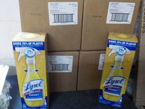 4 ct 32 each Lysol Smart Cleaner wi...