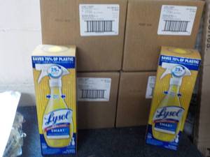 4 ct 32 each Lysol Smart Cleaner wi...
