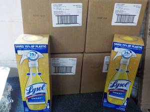 4 ct 32 each Lysol Smart Cleaner wi...