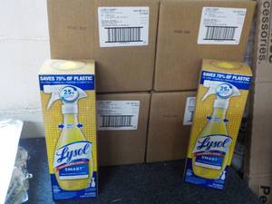 4 ct 32 each Lysol Smart Cleaner wi...