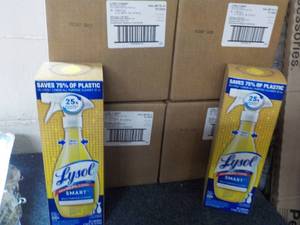 4 ct 32 each Lysol Smart Cleaner wi...