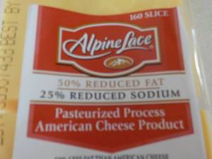 5 lb. Alpine Lace Refrigerated Slic...
