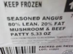 10 lb. Box Frozen Seasoned Angus Mu...