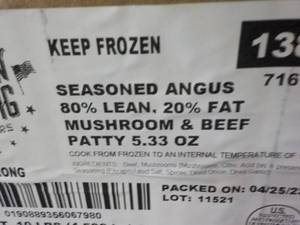 10 lb. Box Frozen Seasoned Angus Mu...