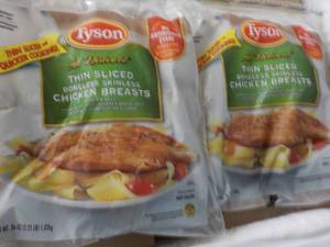 2 ct 36 oz Frozen pkgs Tyson Bonele...