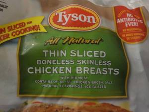 2 ct 36 oz Frozen pkgs Tyson Bonele...