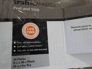 10 Cases Traffic Master - 24 planks...