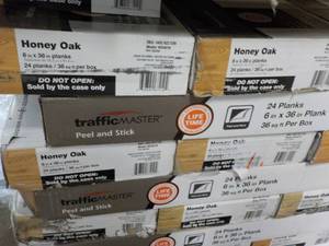 10 Cases Traffic Master - 24 planks...