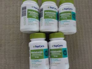 5 ct Melatonin 5 mg 120 tablets eac...