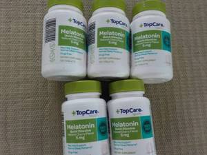 5 ct Melatonin 5 mg 120 tablets eac...
