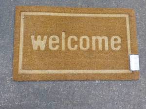 Threshold Welcome 18 x 30 New Door...