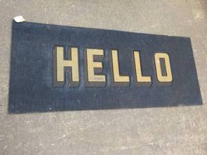 20 x 47New Door Mat...
