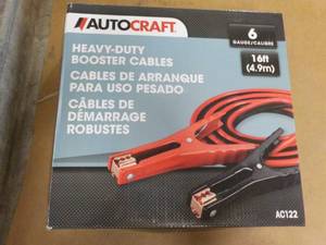 AutoCraft Heavy Duty Booster Cables...