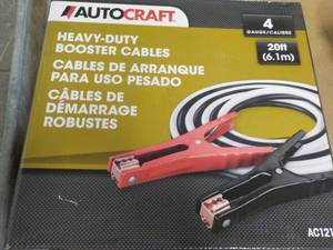 Autocraft Heavy Booster Cables AC12...