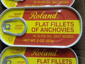 25 ct 2 oz Tins Roland Flat Fillets...