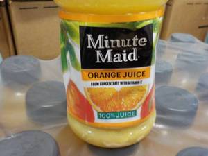 24 ct 10 oz Bottles Minute Maid Ora...