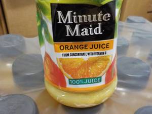24 ct 10 oz Bottles Minute Maid Ora...