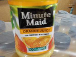 24 ct 10 oz Bottles Minute Maid Ora...