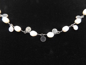 lot 15 image: .925 Sterling Silver SILPADA Pearl Necklace