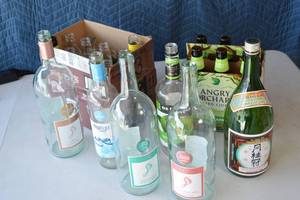 lot 73 image: Collection of Glass Bottles for Crafts etc.