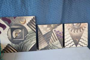 lot 139 image: 3 Good Condition Decrotive Wall Tile Art