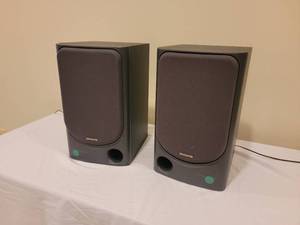 lot 46A image: Aiwa JAX-N3 Stereo Speakers