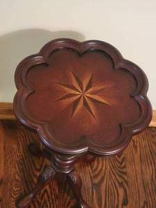 lot 5 image: Tuscan Inlay Occasional Table