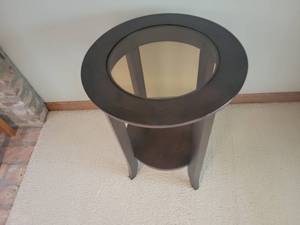 lot 68 image: Contemporary Porthole Side Table
