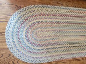 lot 78 image: Rag Rug Kitchen Runner
