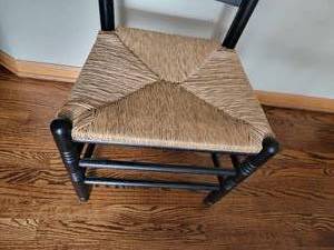lot 131 image: Ladderback Oval Chair