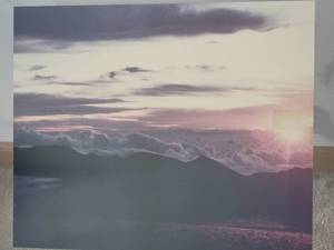 lot 160 image: Hawaii Cloud Scape Framed Photography