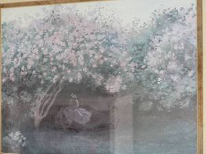 lot 34 image: Moody Fine Art Print - Cherry Tree