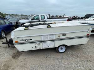 Skamper Pop UP Camper White